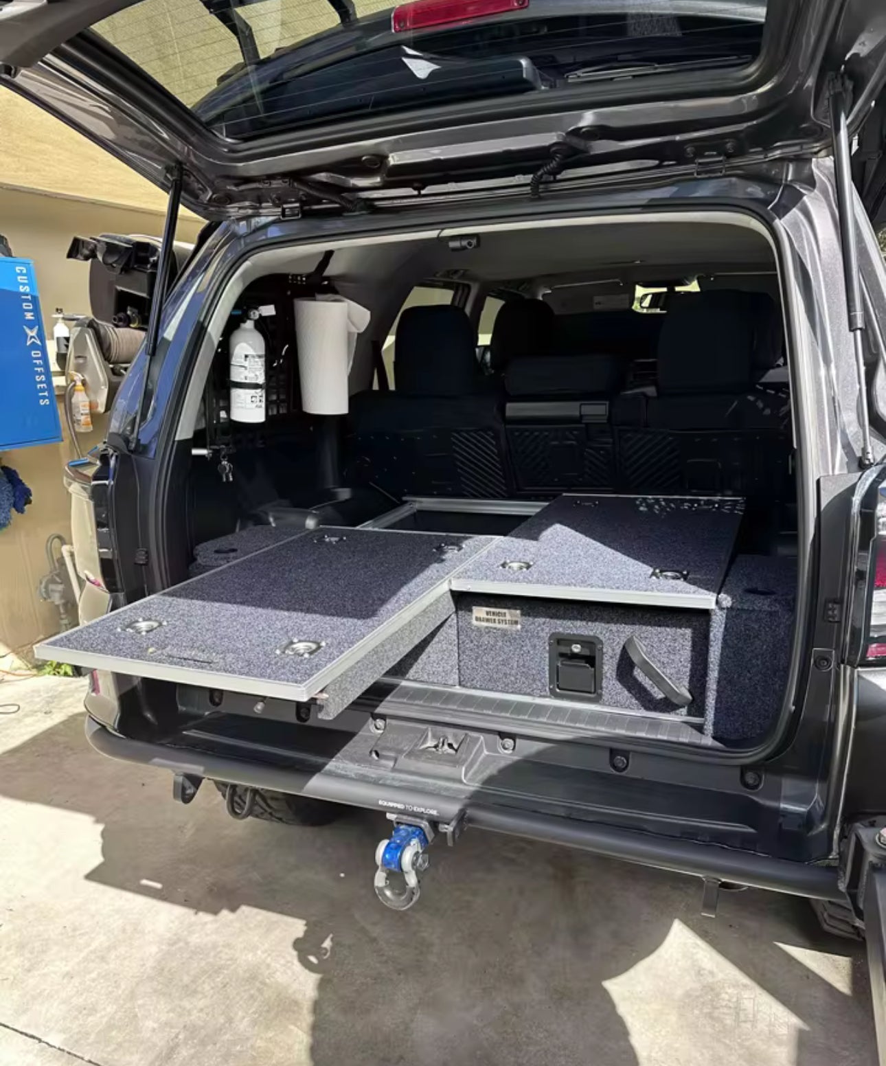 Double Drawer Storage Setup