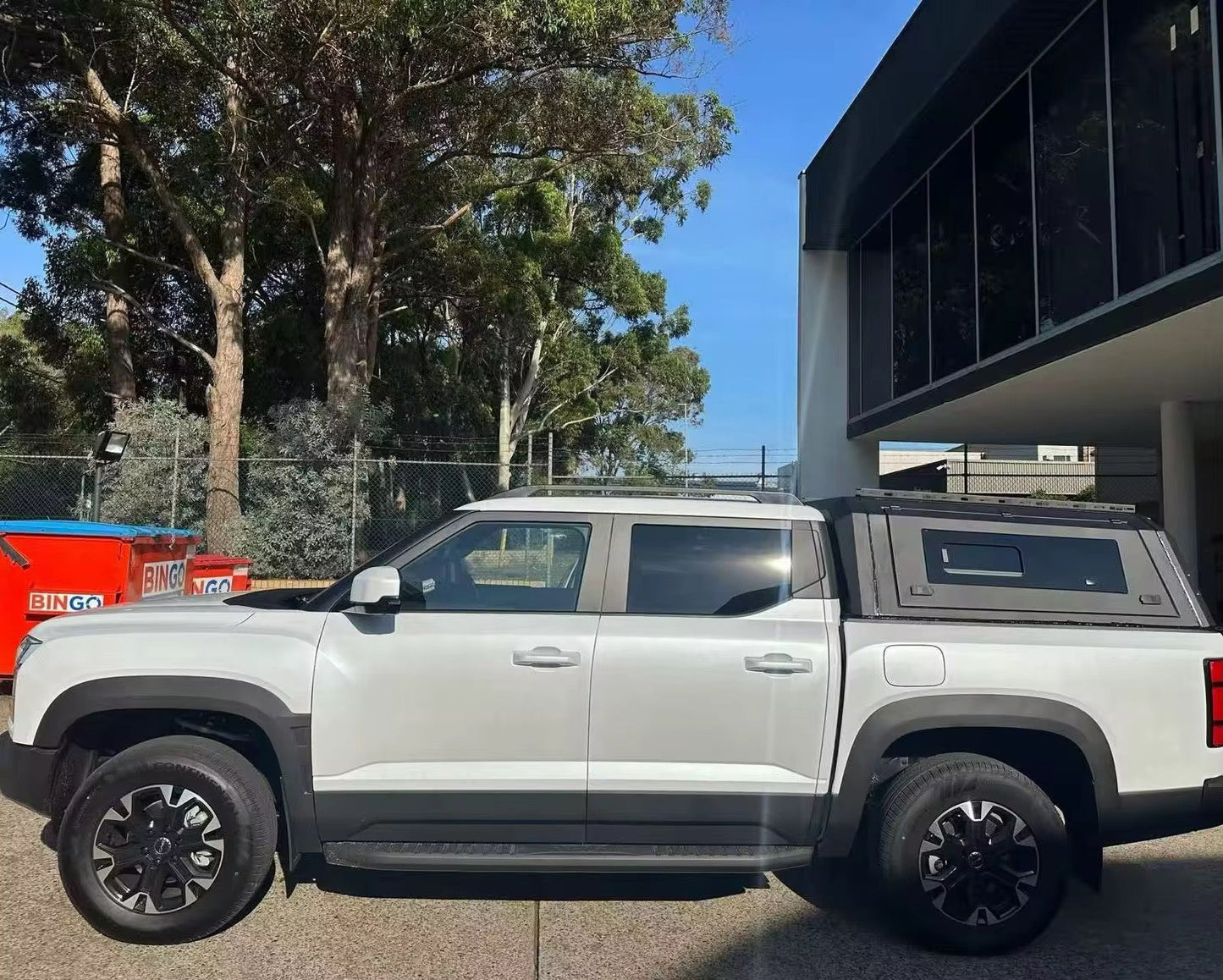 Heavy Duty Aluminium Canopy