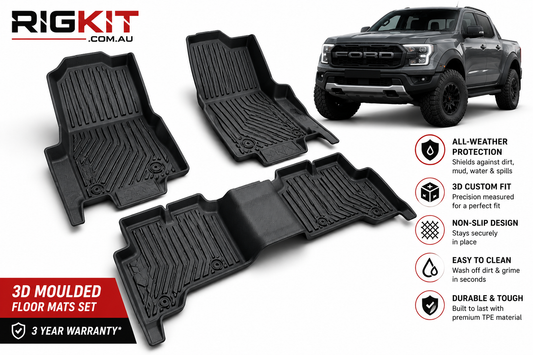 Floor Mats-Custom 3D Moulded